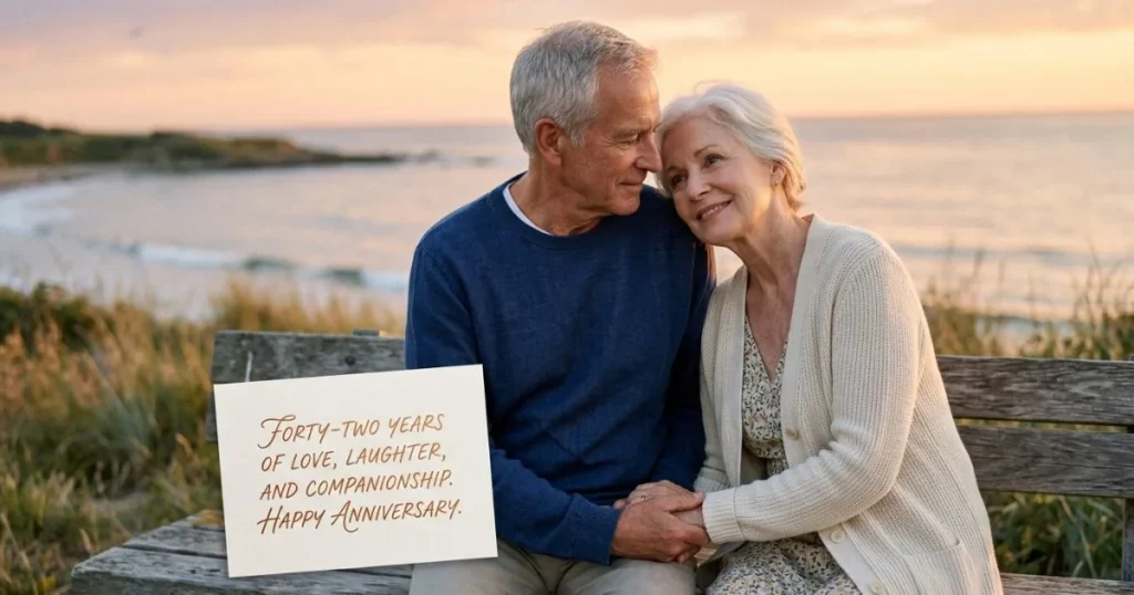 Romantic 42nd Wedding Anniversary Quotes