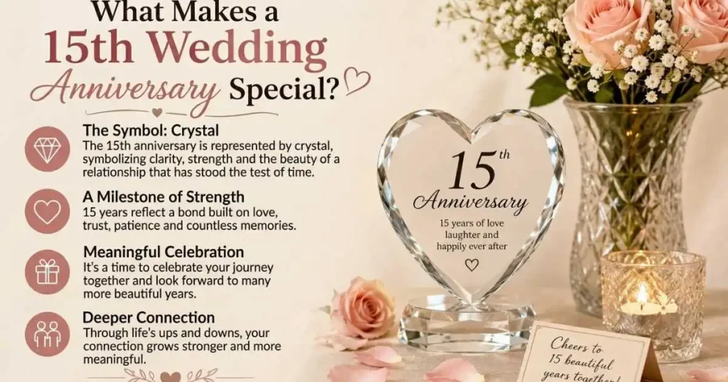  What Makes a 15th Wedding Anniversary Special?
