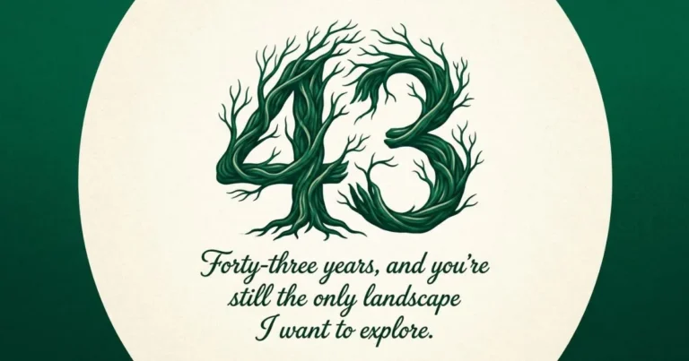 43rd Wedding Anniversary Quotes