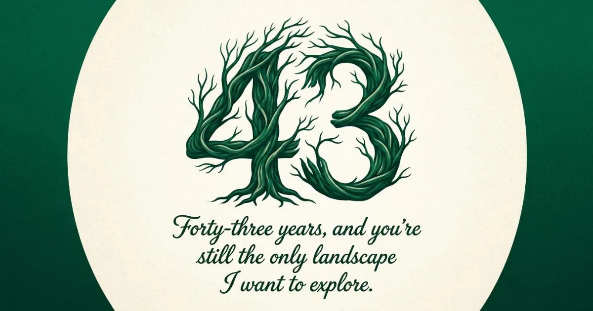 43rd Wedding Anniversary Quotes