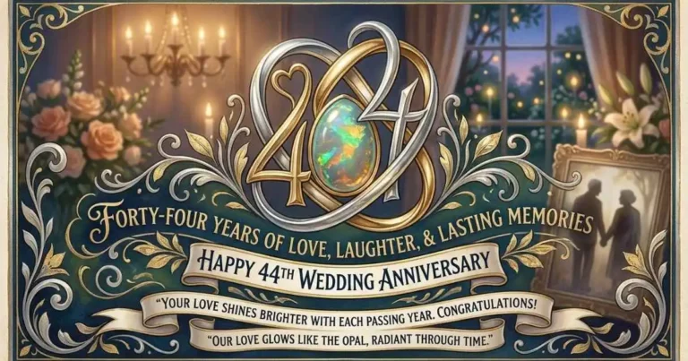 44th Wedding Anniversary Quotes