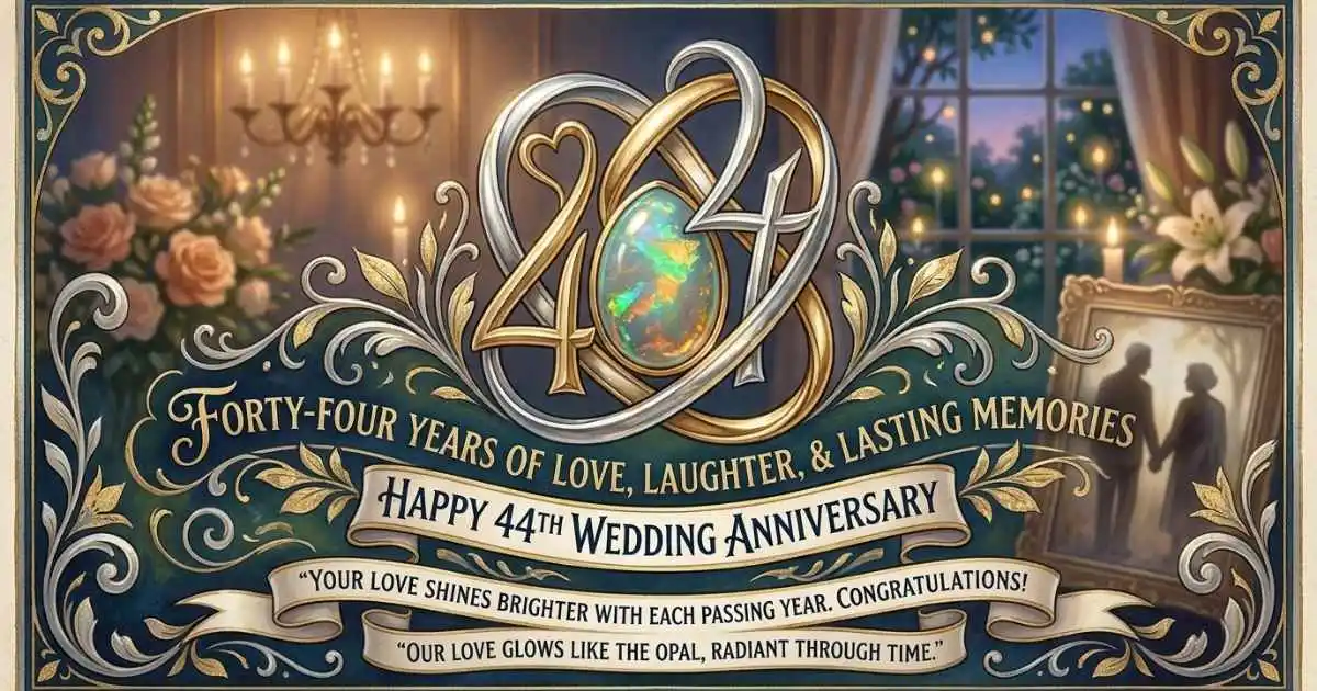 44th Wedding Anniversary Quotes